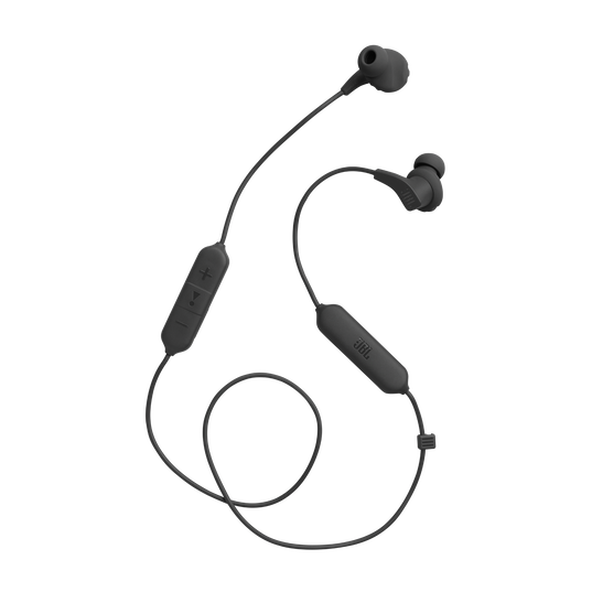 JBL Endurance Run 2 Wireless - Black - Waterproof Wireless In-Ear Sport Headphones - Detailshot 4